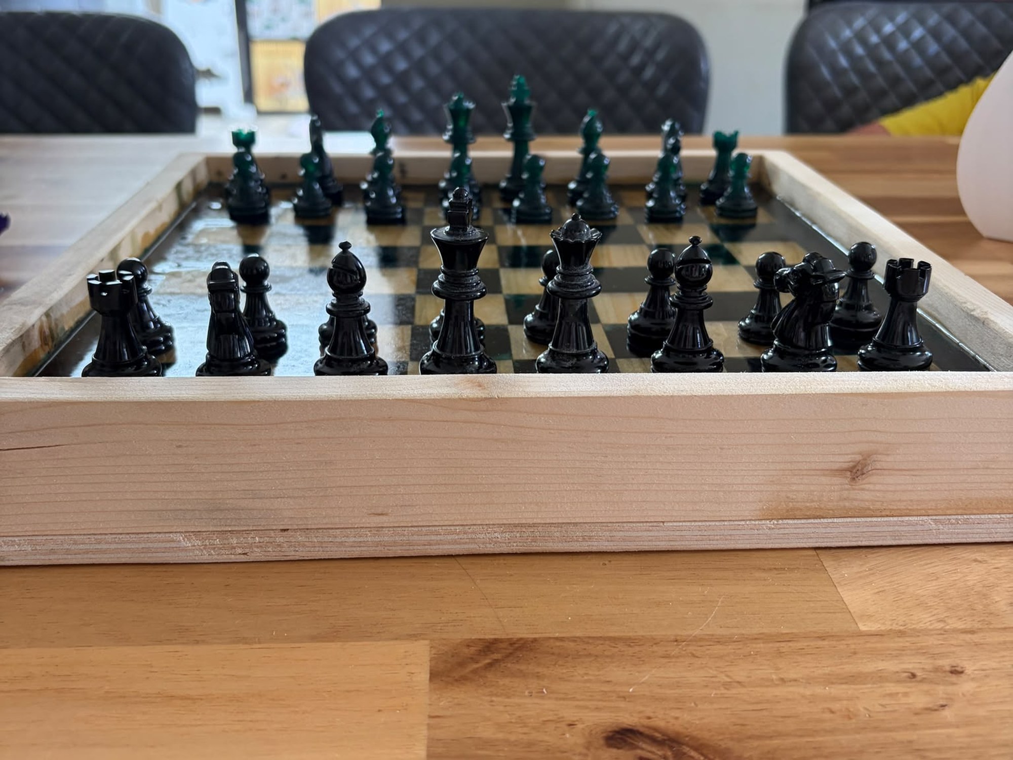 Bespoke Chess Board & Pieces